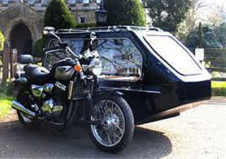 Moore's Funeral Directors - Motorcycle Sidecar Hearse