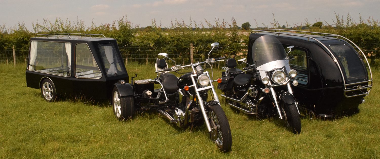Moore's Traditional Funeral Directors - Motorcycle Sidecar Hearse
